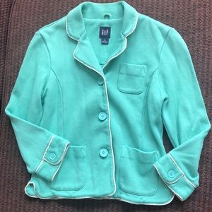 Gap 3/4 sleeve blazer jacket